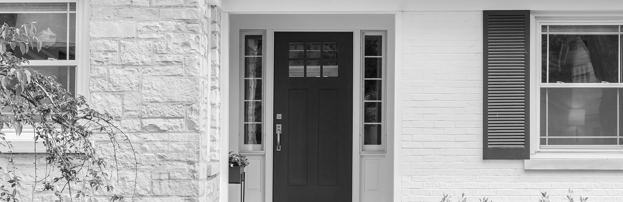 New front door installation in Ohio